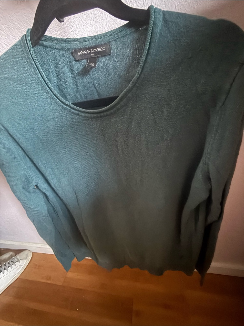 Banana Republic Women's Crewneck Sweater - Teal